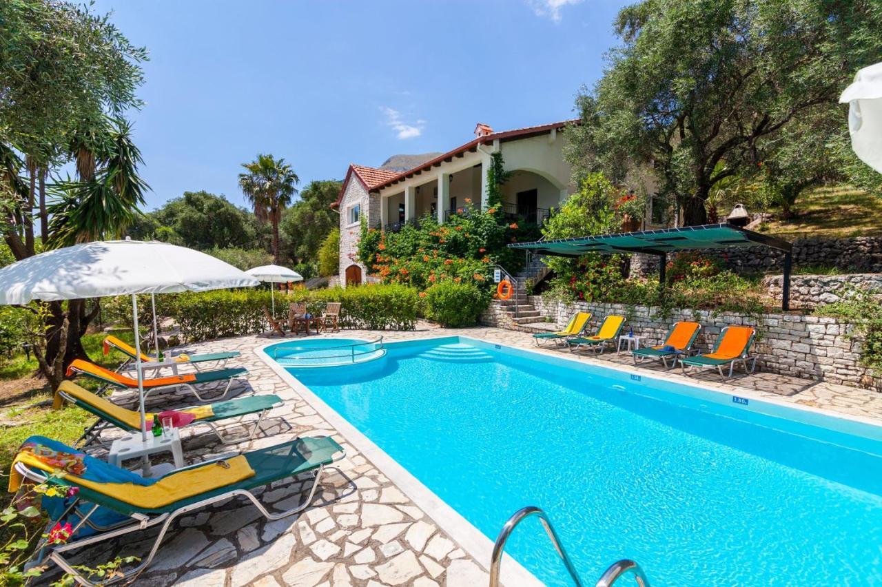 Villa Irini Nissaki Corfu Beach Villa Nisaki  Luaran gambar