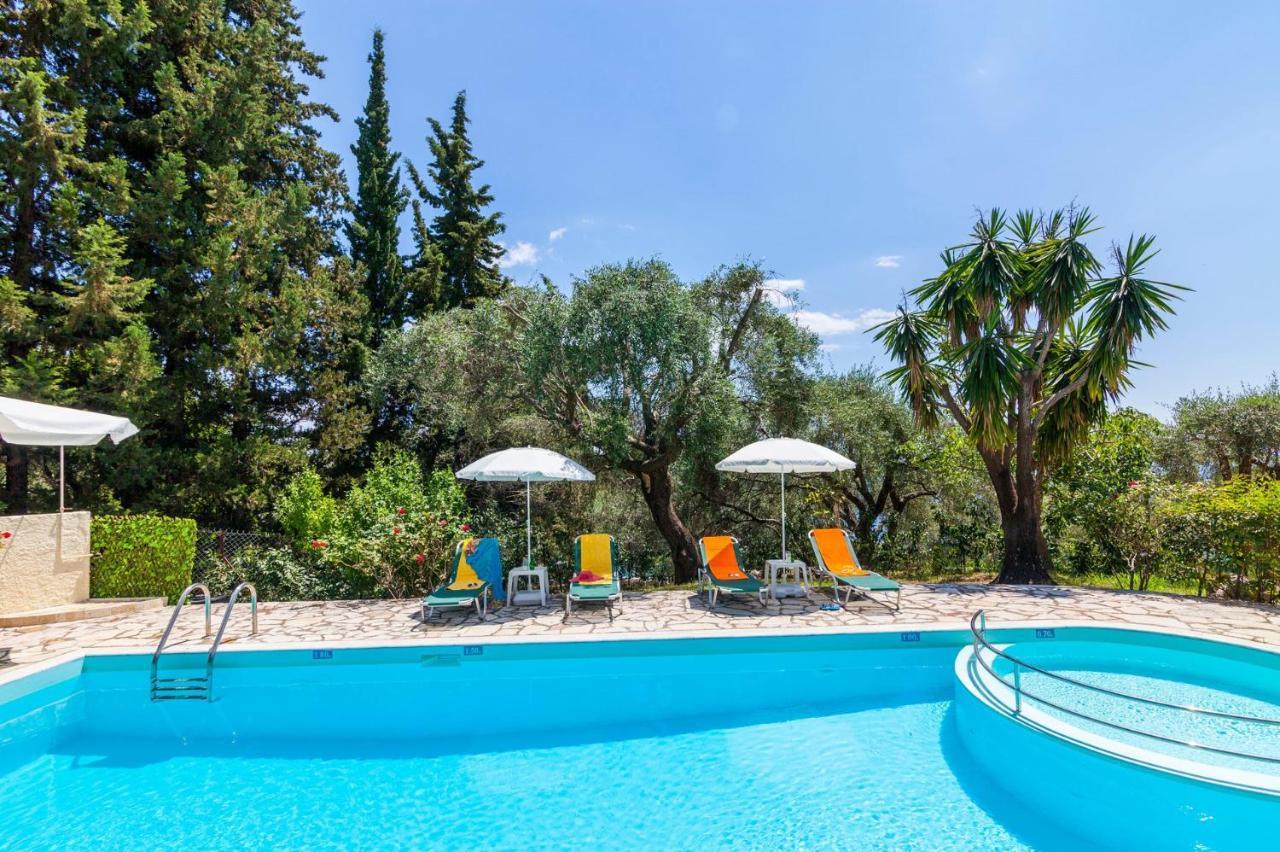 Villa Irini Nissaki Corfu Beach Villa Nisaki  Luaran gambar