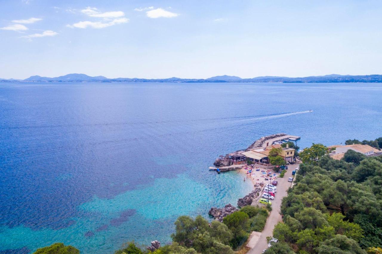 Villa Irini Nissaki Corfu Beach Villa Nisaki  Luaran gambar